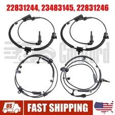 4x Front and Rear ABS Wheel Speed Sensor for Chevrolet Malibu 2013-2015 Impala