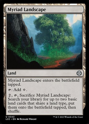 Myriad Landscape 343 U Normal LCC MTG NM