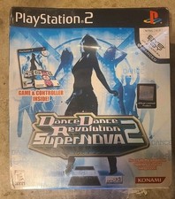 NEW SEALED Dance Dance Revolution DDR Supernova 2 Bundle Sony PlayStation 2 PS2