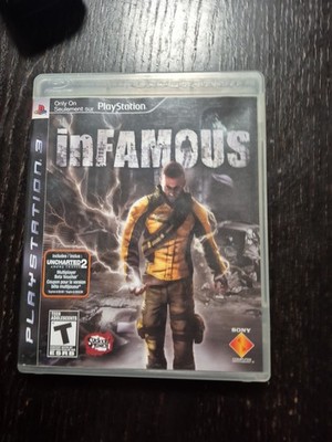 Infamous Sony PlayStation 3 PS3 Blu-ray Disc Game CIB