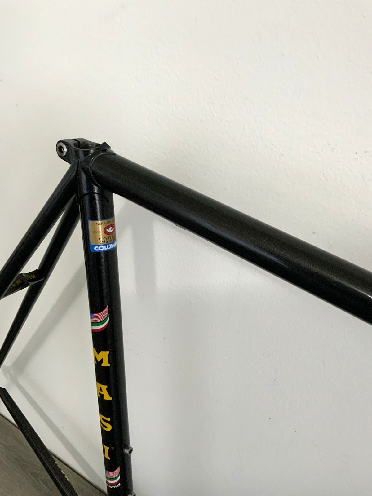 MASI NUOVO STRADA FRAME AND FORK  58 CM COLUMBUS TUBING 2.8 KGS 130 SPACING