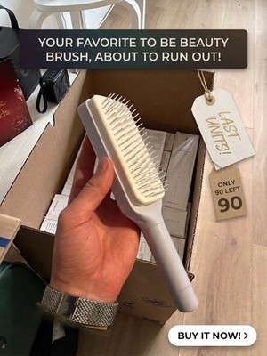 Hair brush Self-cleaning Comb