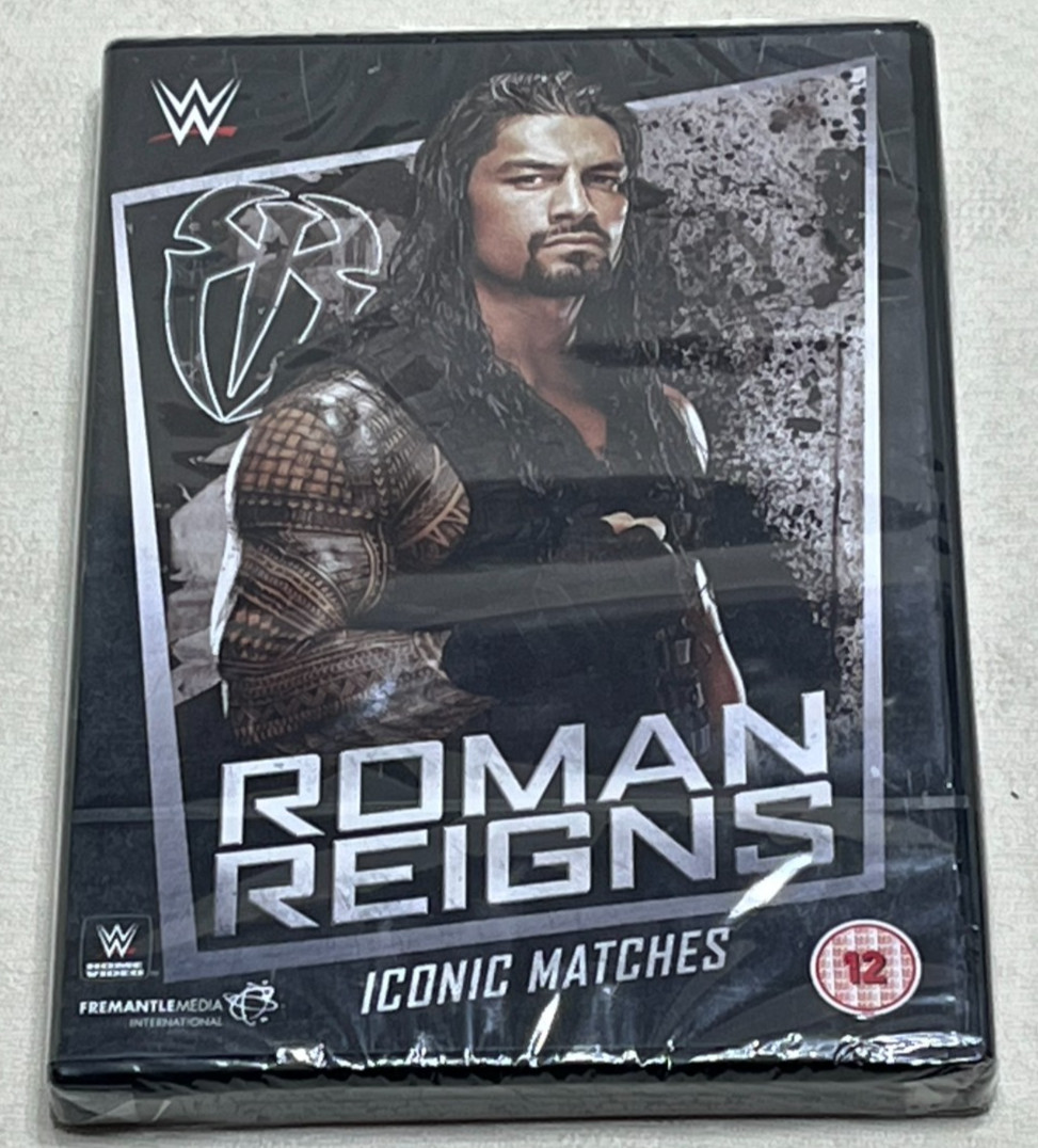 ROMAN REIGNS : Iconic Matches - 2016 WWE Wrestling DVD - New & Sealed