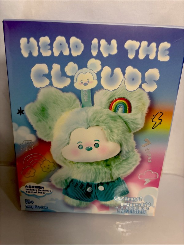 Disney Head In The Clouds Series Vinyl Plush Suprise Box Sealed Blind Box NIB