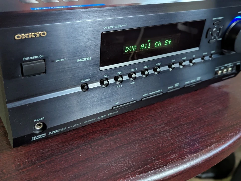 Onkyo HT-R640 5.1 Ch HDMI Home Theater Surround Sound Receiver Tested No Remote - Image 4 of 4
