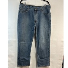 Carhartt Relaxed Fit Jeans Mens 38x30 Blue Denim Workwear Rugged Gorpcore