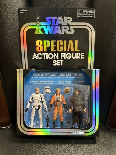 Star Wars 2019 SDCC The Vintage Collection Luke Skywalker Jedi Destiny Set