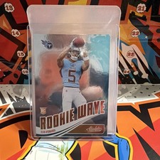 Elic Ayomanor Rookie Wave Insert-2025 Panini Absolute Tennessee Titans NFL RC