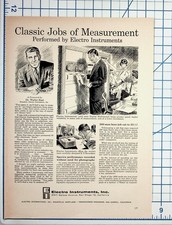 Elektroinstrumenty Pomiar Tech Ad 1960s Strona magazynu San Diego