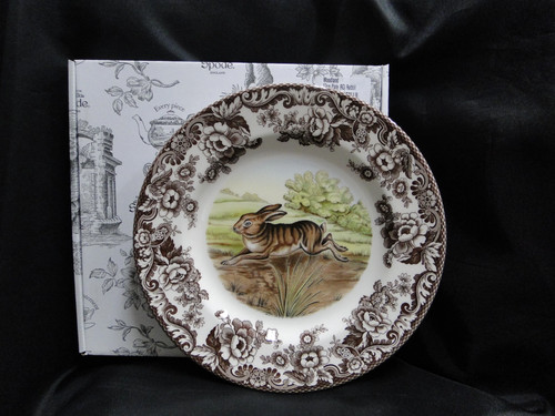 Spode Woodland Rabbit, Bunny, England: Dinner Plate (s), 10 1/2", Box