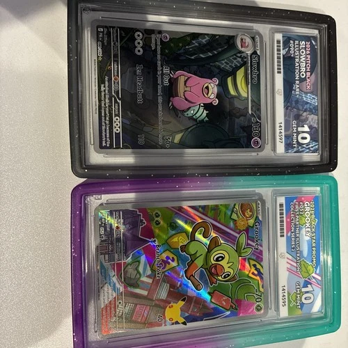 Grookey And Slowbro Ace Graded 10