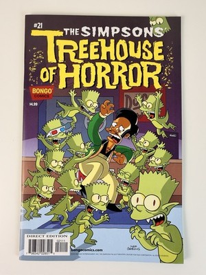 Simpson's Treehouse of Horror # 21 / Bart Simpson / Bongo Comics / 2015