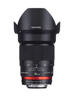 Samyang 35mm F1.4 AS UMC für Sony A-Mount Objektiv NEU OVP MwSt. ausweisbar