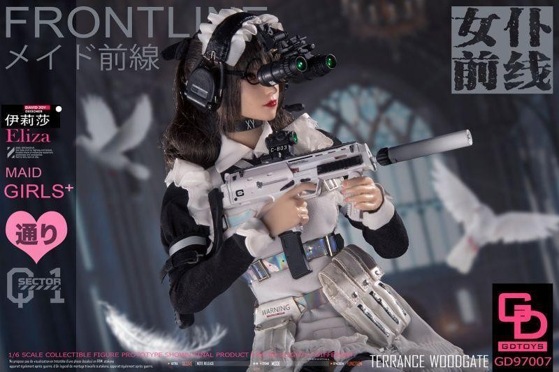 1/6メイド前線エリザ（GD-97007） Amazon | 「AC」GDTOYS 1/6 女性 メイド前線 シリーズ 第2弾