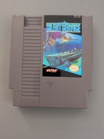 Bases Loaded Silent Service and Jordan Vs Bird Nintendo NES Game Lot Tested