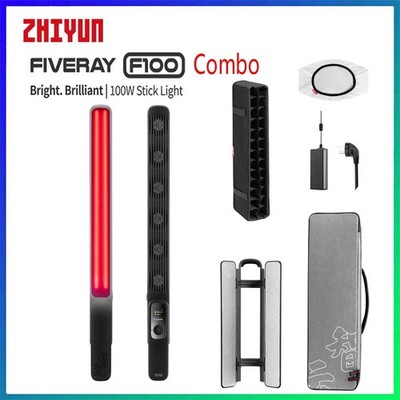 Zhiyun F100 Combo 100W RGB Vollfarb LED Video Leuchtstab Videolicht 2700K-6500K
