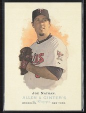 2006 Topps Allen & Ginter #20 Joe Nathan Minnesota Twins (A4)