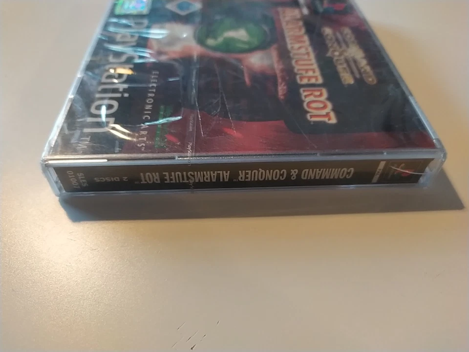 Aus Sammlung Ps1 Spiel Command And Conquer Alarmstufe Rot 2 Sealed - Bild 3 von 4
