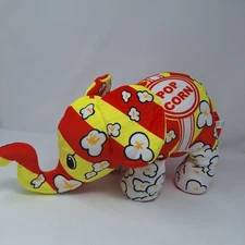 Pop Art Soft  16" Popcorn Elephant Plush Mammoth Cornelius Squishy Soft Sensory
