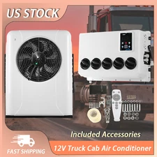 Truck Split A/C Air Conditioner 12V 12000BTU For Semi Bus RV Caravan Universal