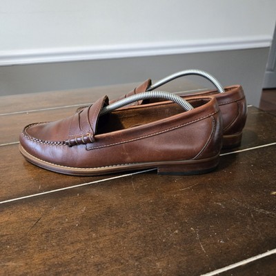 G.H. Bass Weejuns Shoes Mens Size 10 D Brown Larson Penny  display picture 1