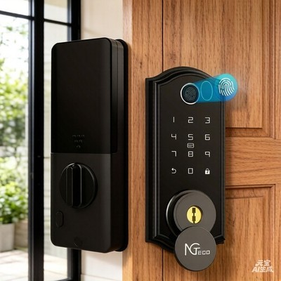 Keyless Entry Smart Door Lock 50 Code Keypad Deadbolt Fingerprint Password