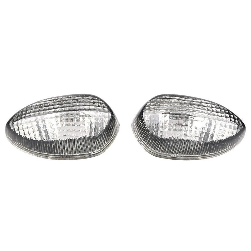 Lente de humo Lente de luz de señal de giro frontal para Yamaha YZF R1 2002-06/R6 2003-05 04 Foto 3 de 4