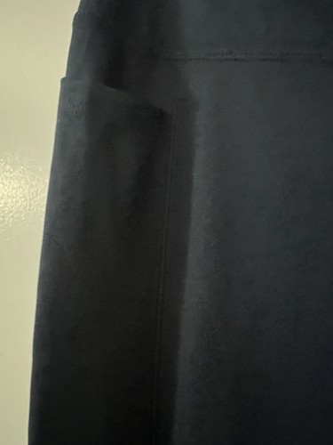 NEW! Women’s Jockey Studio Flare Yoga Pants - 2 Side Pockets Size XL - Navy - Picture 5 of 8