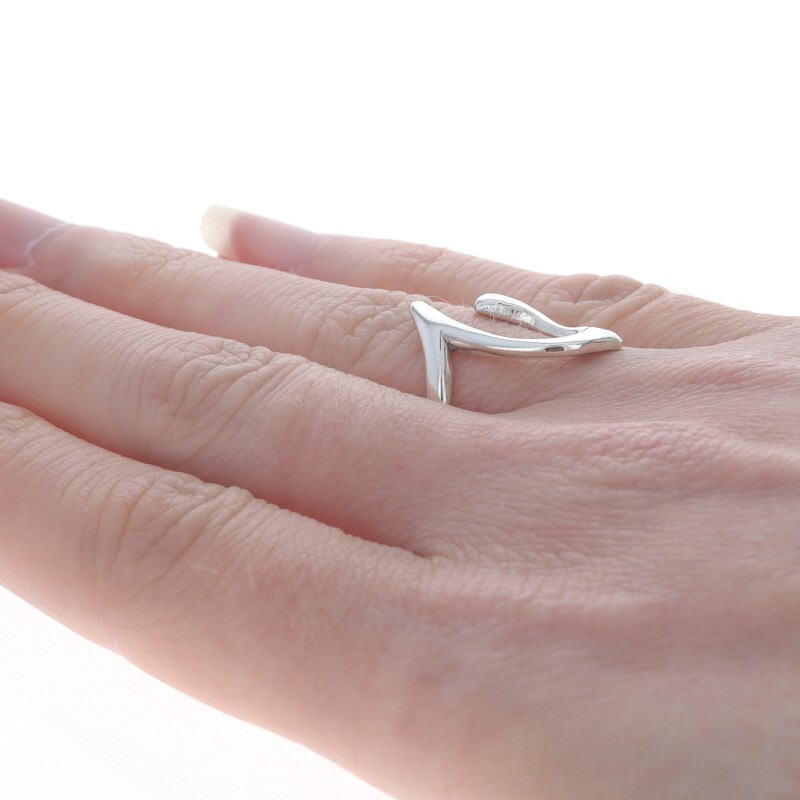 Sterling Silver Freeform Statement Ring - 925 Abs… - image 4