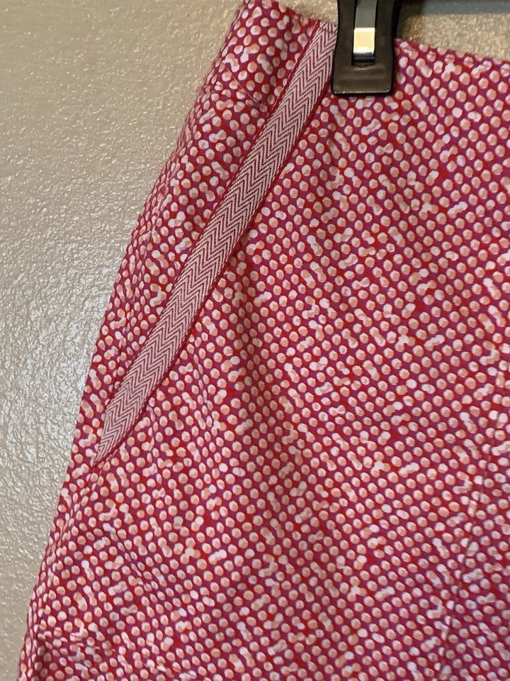 CAbi Womens Sz 10 Style 5121 Picnic Shorts Polka Dot High Waisted Pink Red - Image 2 of 4
