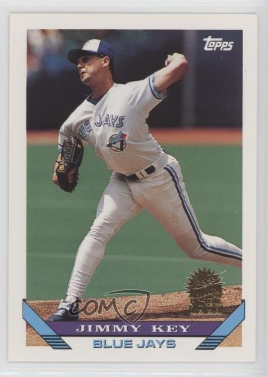 1993 Topps Inaugural Florida Marlins Jimmy Key #596 8d2
