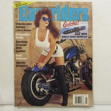 Easyriders Magazine Nov 1990 209 Woman Biker Tattoos, Dual Sidecars, Sportster