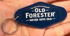 Old Forester Kentucky Straight Bourbon Whiskey Old Vintage Hotel Motel Keychain