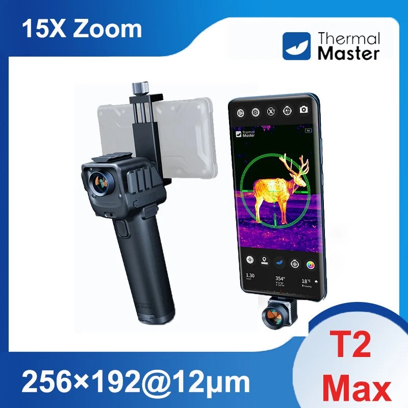 T2 Max Android Wärmebildkamera für Jagd Outdoor Beobachtung 256×192 IR