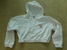 VINTAGE BONGO JEANS CROP HOODIE SWEATSHIRT USA MEDIUM EXCELLENT CONDITION