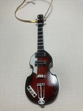 Guitar Rock Music Musical Instrument Christmas Tree Ornaments  Package Topper