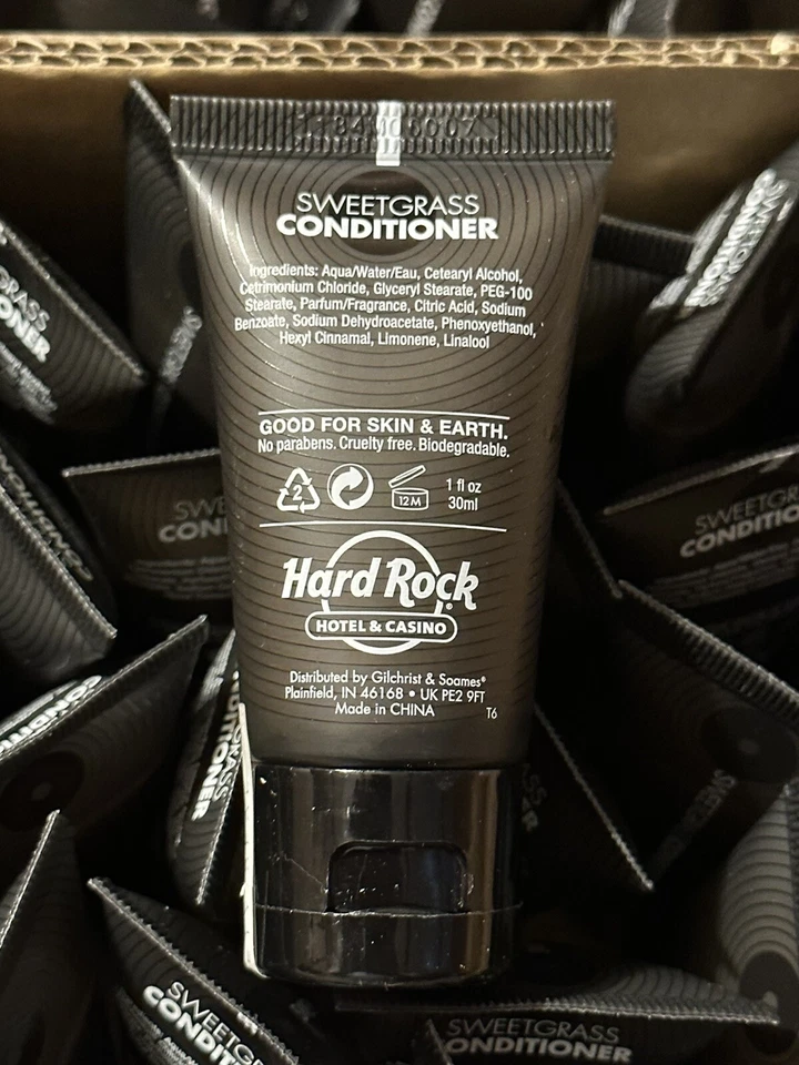 (50) HARD ROCK HOTEL CASINO ROCK SPA SWEETGRASS CONDITIONER LOT - Image 2 of 2