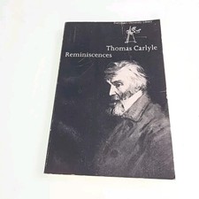 Reminiscences Thomas Carlyle 1972 Paperback Book