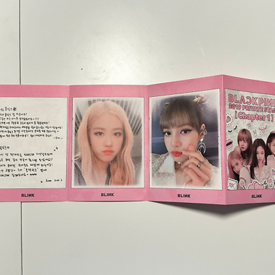 JENNIE SOLO ポストカード BLACKPINK ブルピン OFFICIAL BLACKPINK JENNIE BROADCAST RARE POSTCARD DEBUT SOLO
