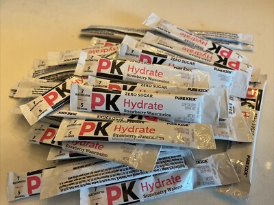 36 ct Pure Kick Strawberry Watermelon Hydrate Zero Sugar *No Box* BB 5/25 B-63