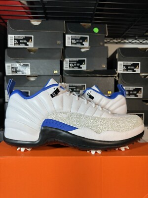 Nike Air Jordan 12 Retro Low Golf NRG P22 Laser Game Royal BRAND