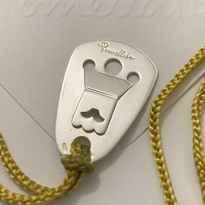 Pomellato Segnalibro Ciondolo Re Corona Unisex Originale Limited