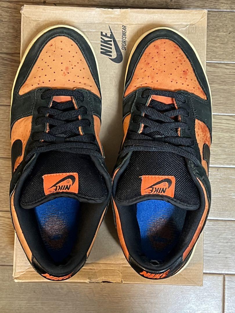 Men US 10.5 Nike Dunk Low Pro Sb Giants Orange Flash Black Men US 10.5 Nike Dunk Low Pro Sb Giants Orange Flash Black