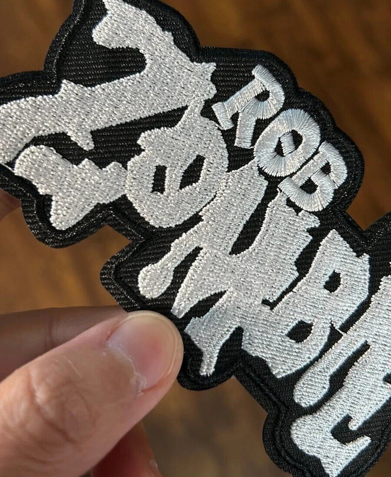 Rob Zombie Pop Rock Metal Music Band Logo Embroidered Iron Sew On Patch - Image 4 of 4