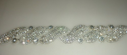 Rhinestone Fashion Clothes Embellishment Fabric Application # 4 - Picture 1 of 5