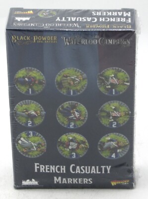 Black Powder Epic Battles 312402002 French Casualty Markers (Waterloo Campaign)