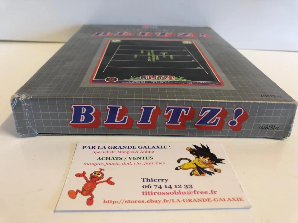 Jeu Vidéo Retro Blitz ! Complet en Boîte Vectrex MB FRA Overlay CIB Electronics - Photo 4/4