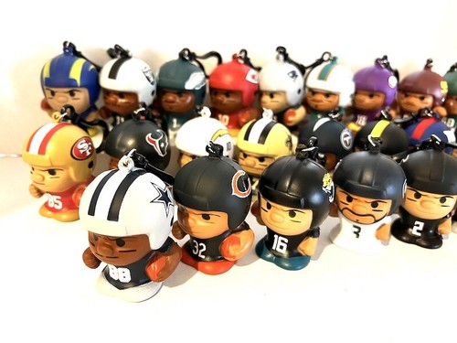 NEW 2021 NFL SQUEEZY MATES YOU CHOOSE 2.5&amp;amp;#034; Squishy Keychain Football Sport