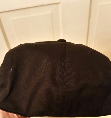 Port Authority Men's Fitted Stretch Fit Baseball Cap BLACK L/XL - Picture 3 of 3