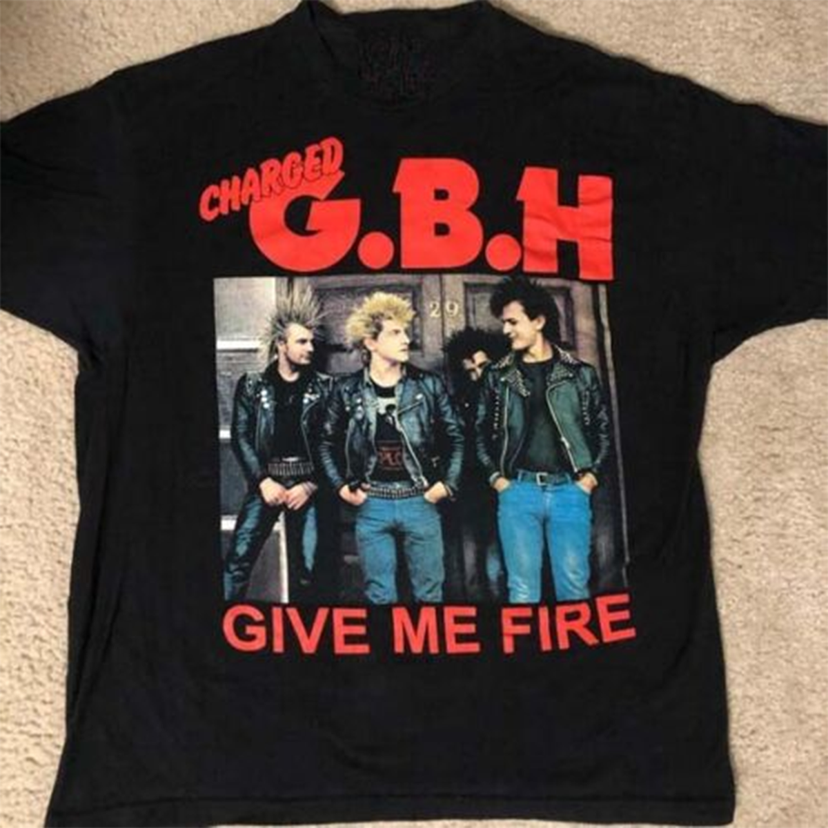 Charged G.B.H 古着 ヴィンテージ Tシャツ Sサイズ 【公式通販】